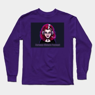 Scream Sisters Podcast Long Sleeve T-Shirt